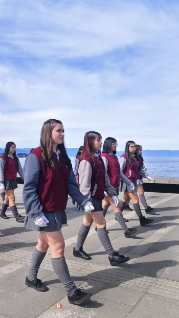 Estudiantes del Colegio Pulmahue destacan en el Desfile Cívico Escolar de Fiestas Patrias