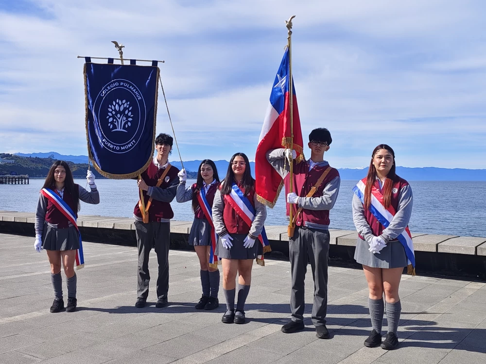 Estudiantes del Colegio Pulmahue destacan en el Desfile Cívico Escolar de Fiestas Patrias