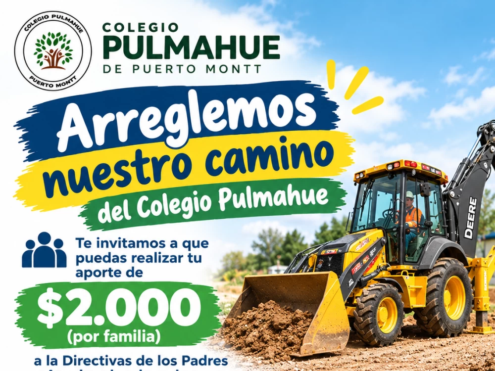 Arreglemos nuestro camino del Colegio Pulmahue