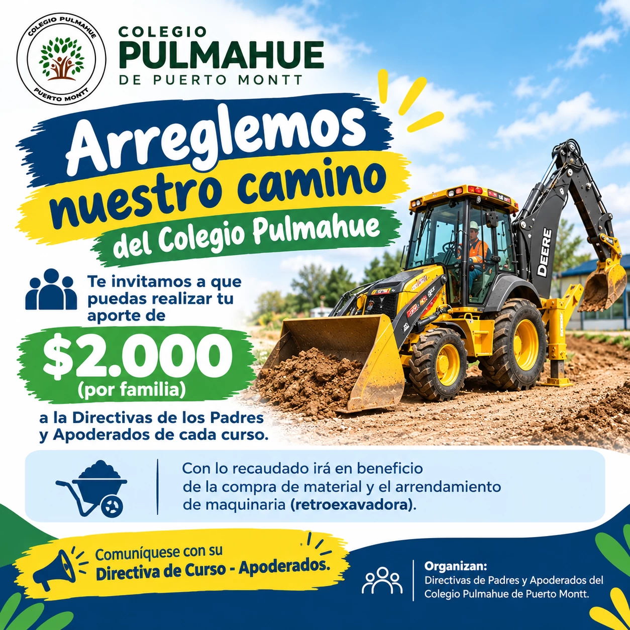 Imagen de la noticia: Arreglemos nuestro camino del Colegio Pulmahue
