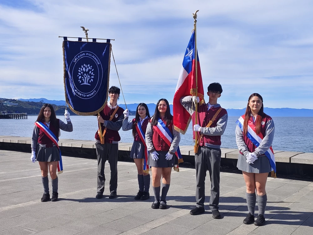 Colegio Pulmahue destacan en el Desfile Cívico Escolar de Fiestas Patrias