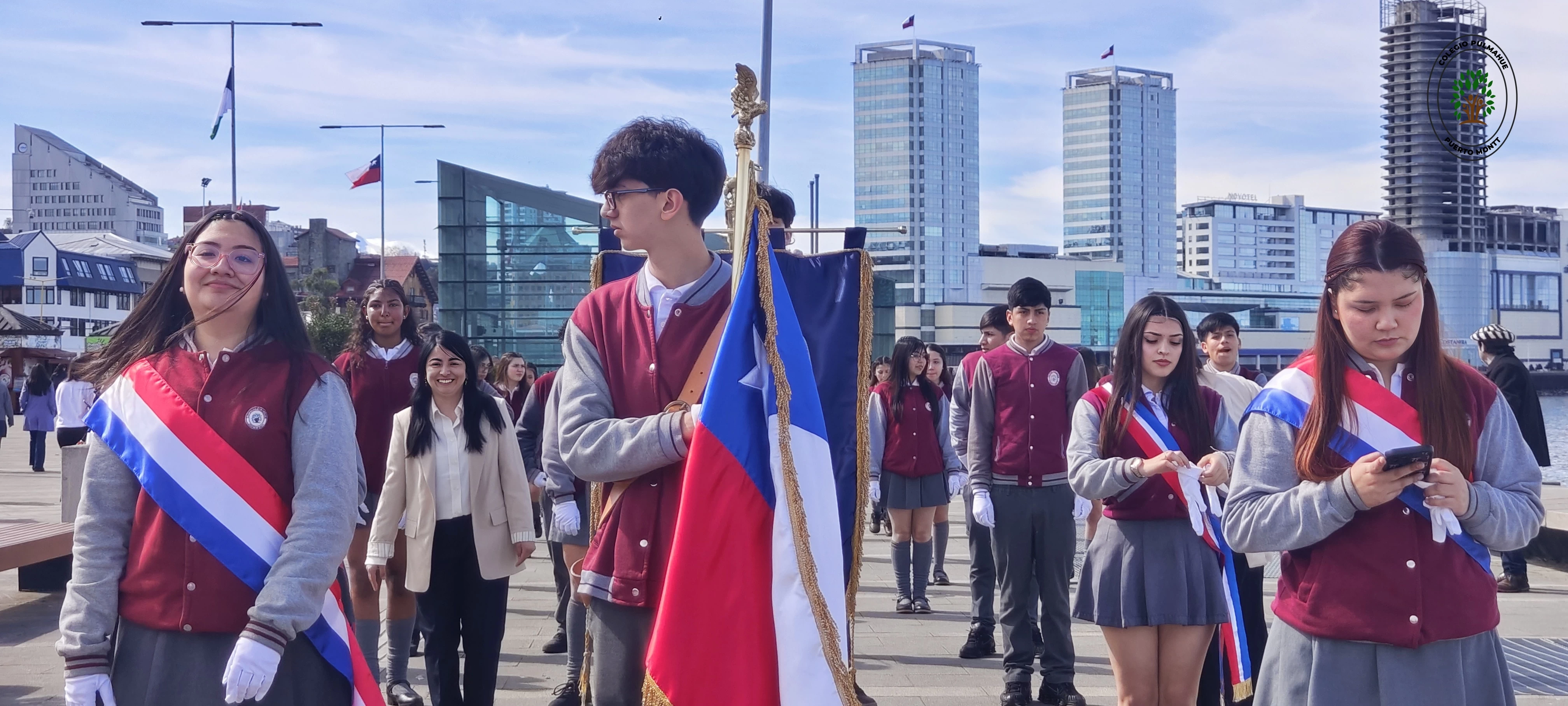 Imagen de la noticia: Colegio Pulmahue destacan en el Desfile Cívico Escolar de Fiestas Patrias