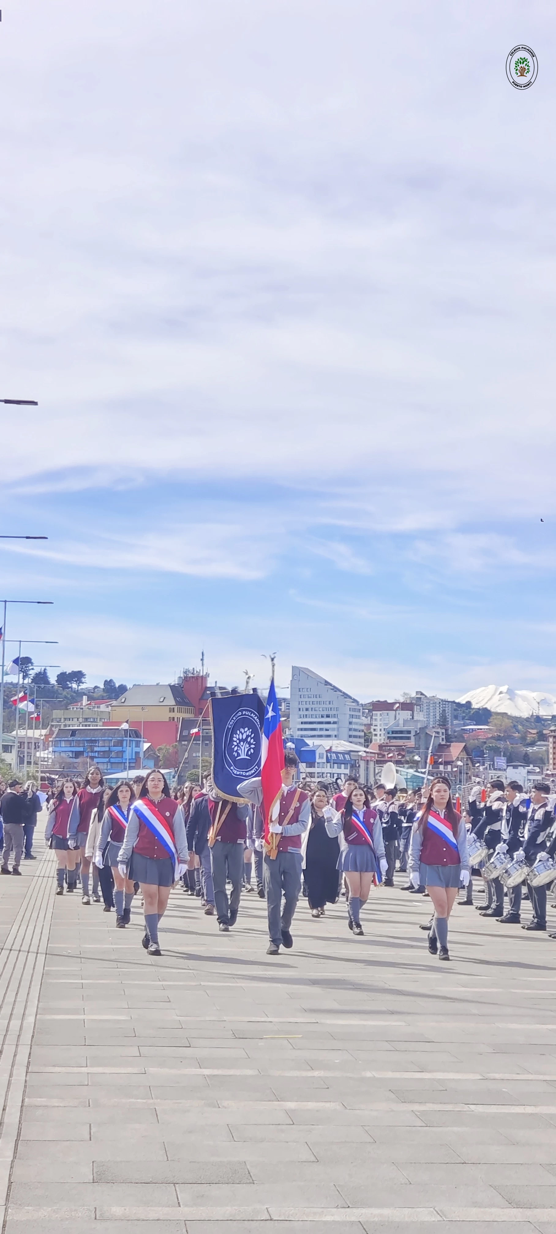 Imagen de la noticia: Colegio Pulmahue destacan en el Desfile Cívico Escolar de Fiestas Patrias