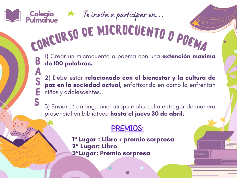 Concurso de microcuento y/o poema