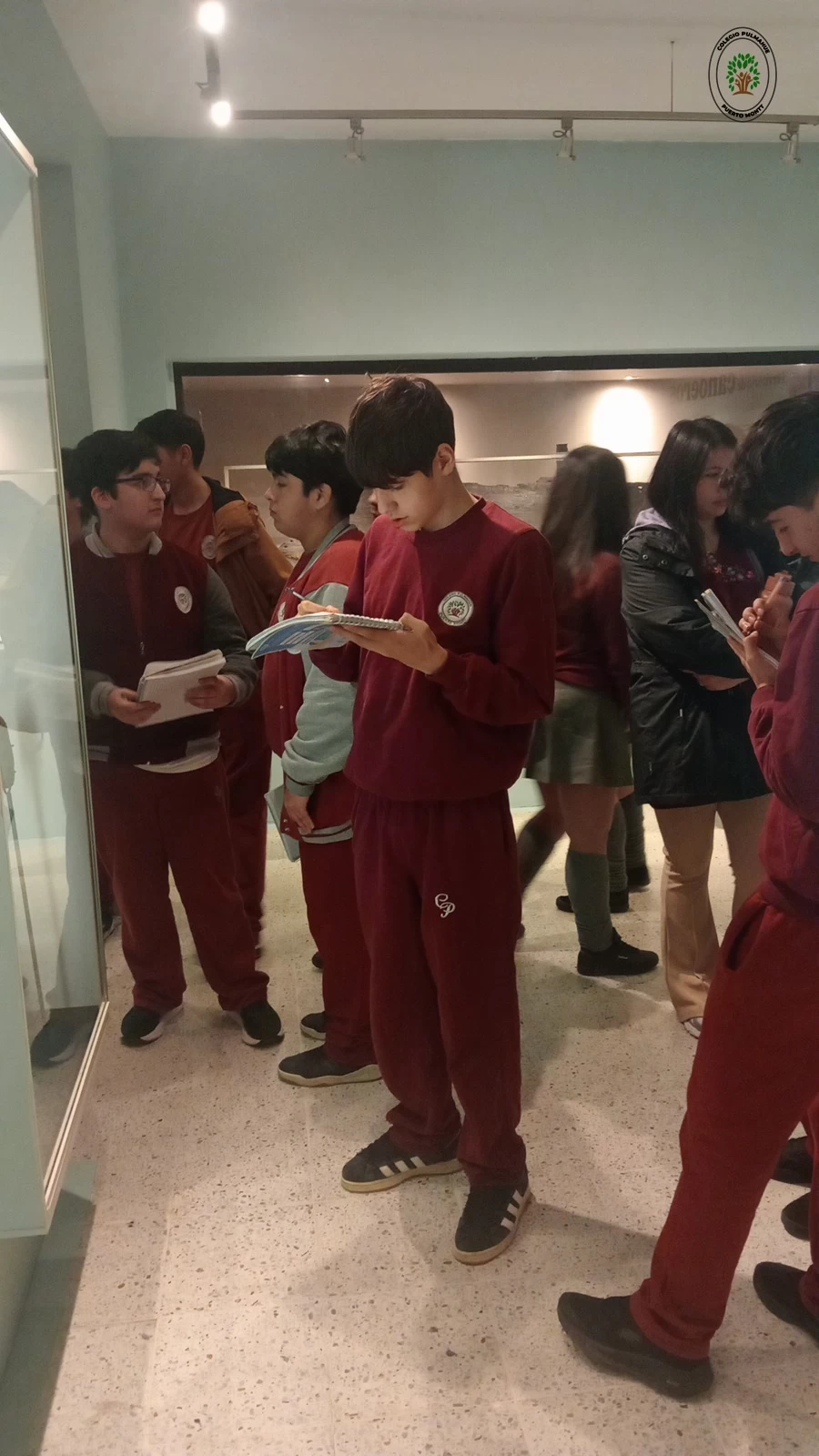 Imagen de la noticia: Estudiantes de 1° Medio visitan el Museo Juan Pablo II en salida pedagógica