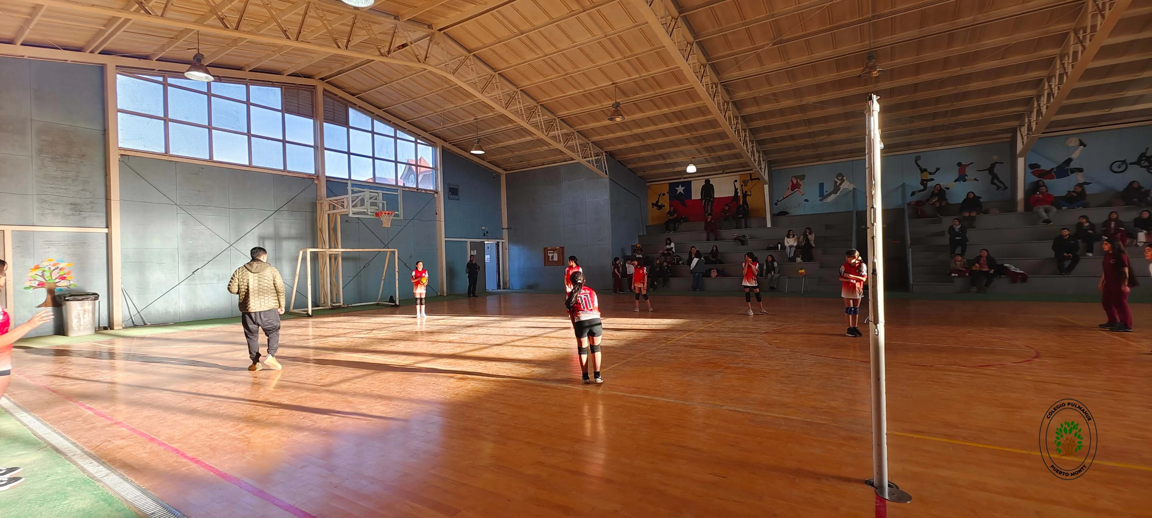Imagen de la noticia: ¡Gran encuentro deportivo de nuestra Selección Mini de Voleibol Damas!